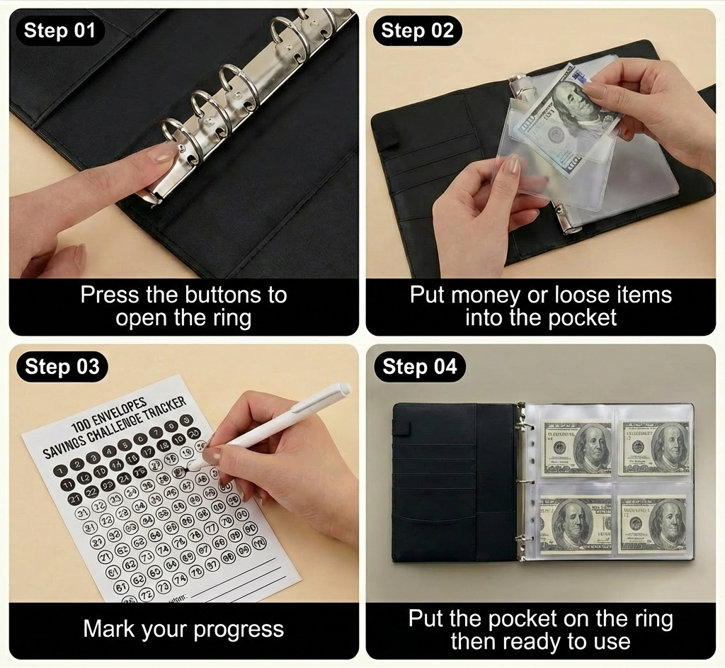 SaveCycle Saving Binder